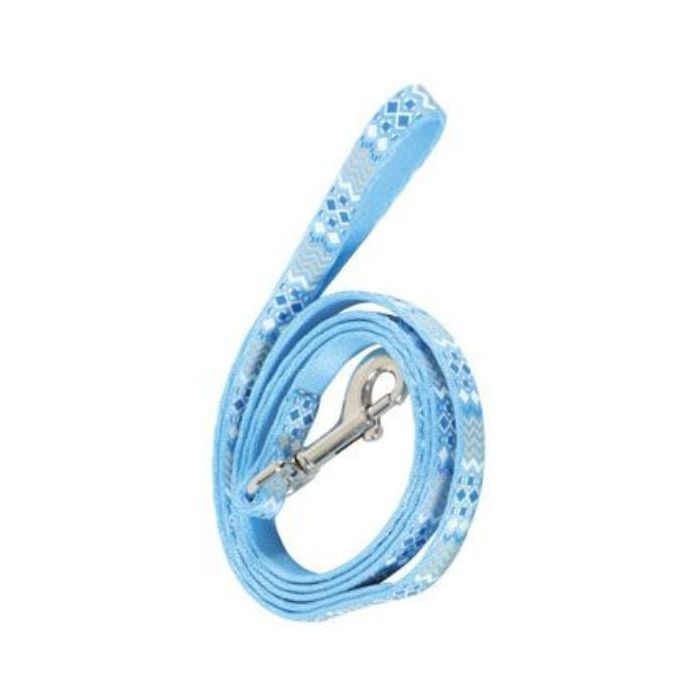 520026BLE Zolux Ethnic Nylon Povodac Plavi