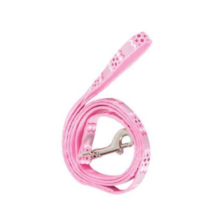 520026ROS Zolux Ethnic Nylon Povodac Pink