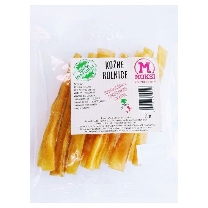 Moksi Kožne Rolnice 50g