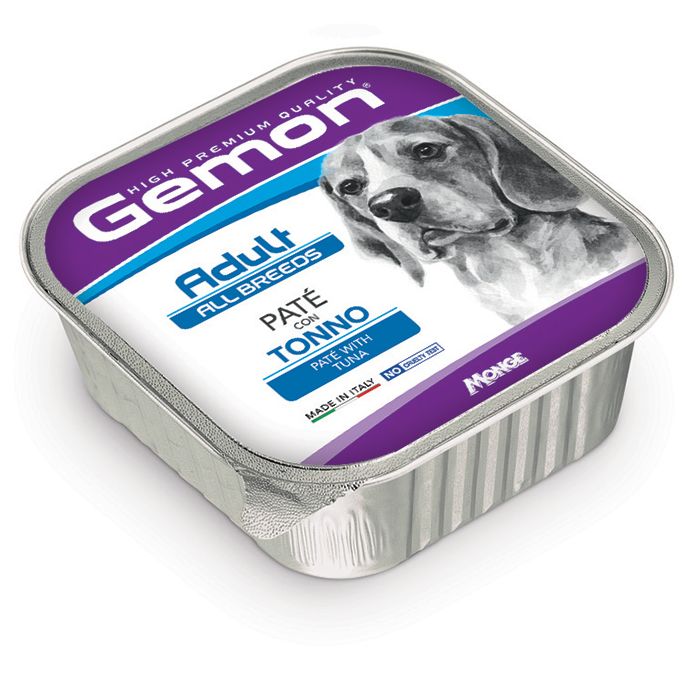 Monge Gemon Dog Adult Pate Tuna 150g