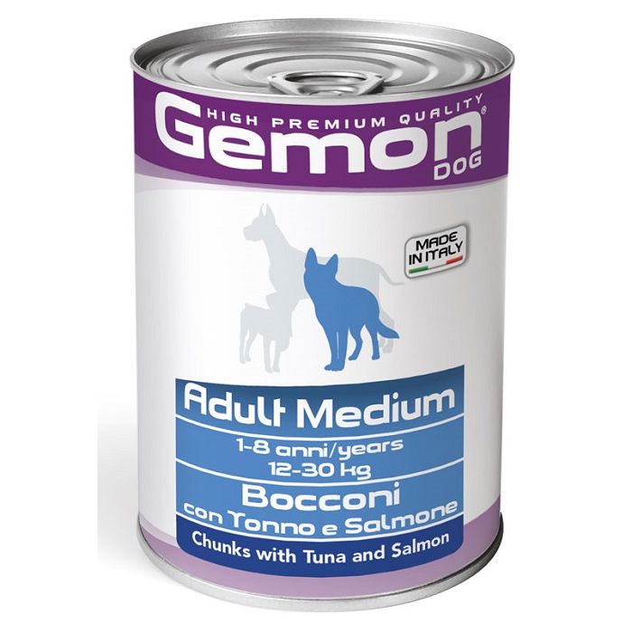 Monge Gemon Dog Adult Medium Tunjevina i Losos 415g