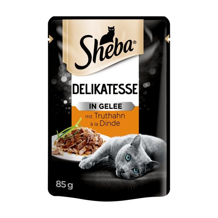 Sheba Fine Flakes Kesica Ćuretina 85g