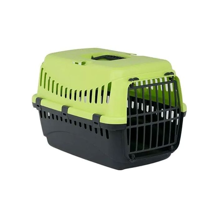 MP Bergamo Transporter Za Pse Gipsy Platična Vrata Zeleni 46x31x32cm