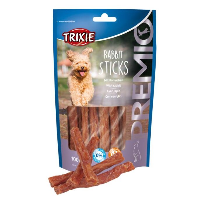 Trixie Premio Poslastica za Pse Štapići Zečetina 100g