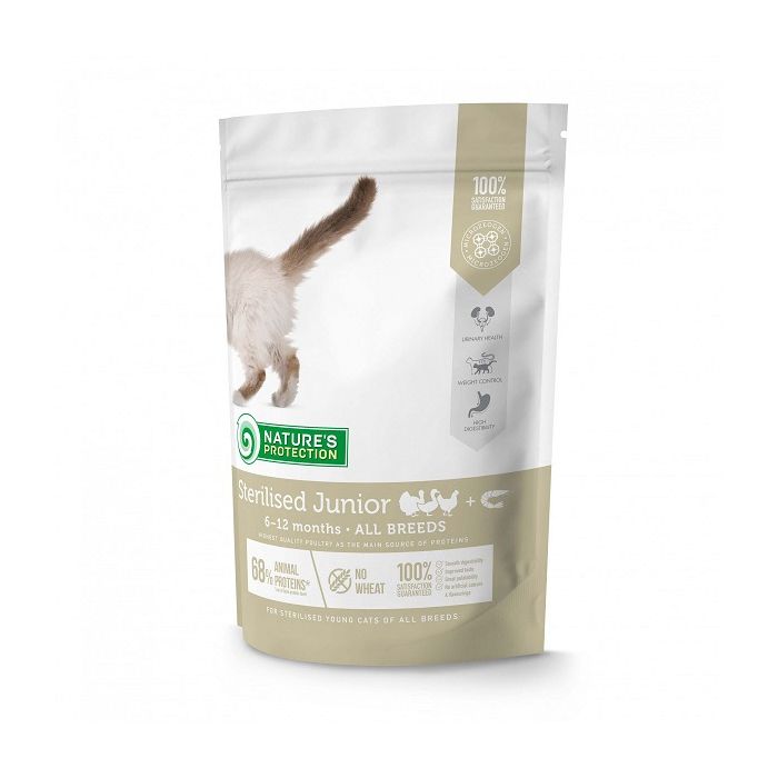 Nature's Protection Sterilised Junior Živina 400g