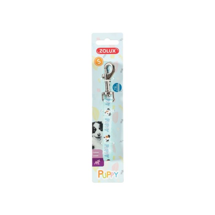 466739BLE Zolux Puppy Mascotte Povodac 13mm/1,2m Plavi