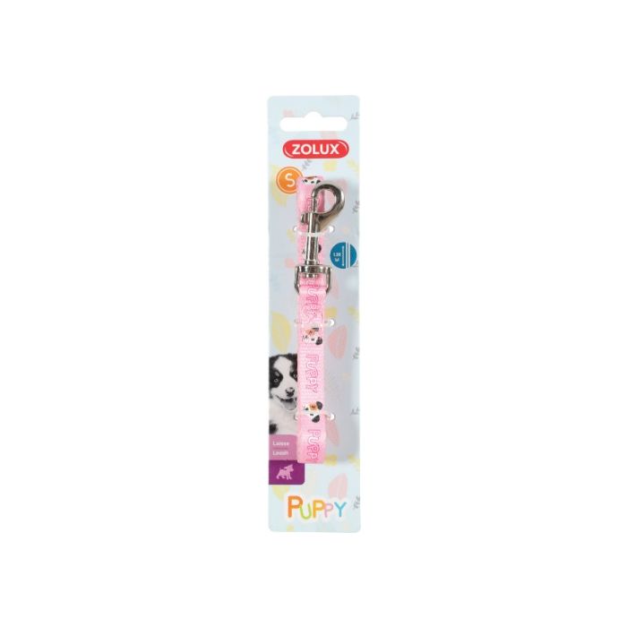 466739ROS Zolux Puppy Mascotte Povodac 13mm/1,2m Roze