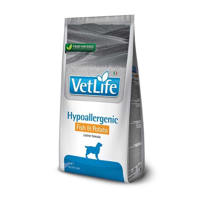 Vet Life Dog Hypoallergenic Riba & Krompir 12kg