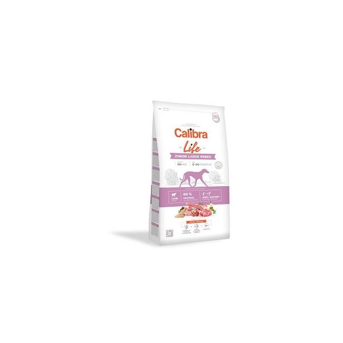 Calibra Dog Life Junior Large Breed Jagnjetina 2,5kg