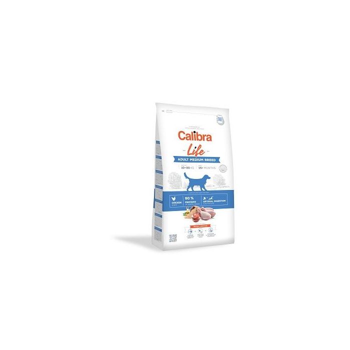 Calibra Dog Life Adult Medium Breed Piletina 2,5kg