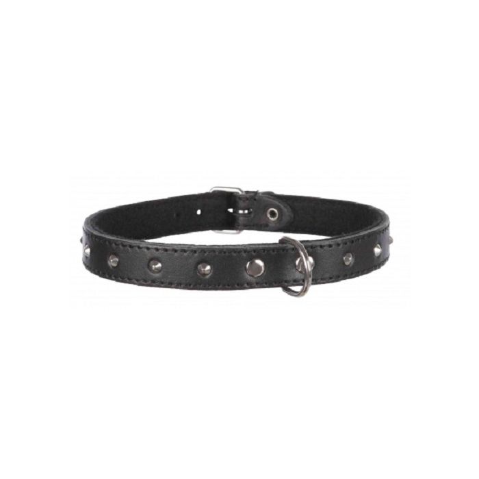 Trixie Ogrlica Basic Crna S-M 33-39mm / 16m