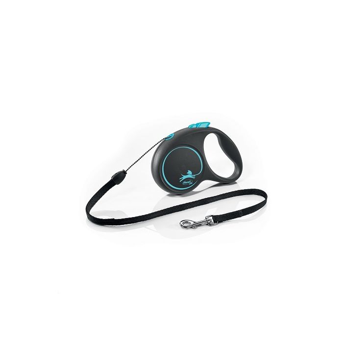 Flexi Povodac Black Design S Sajla Plavi 5m