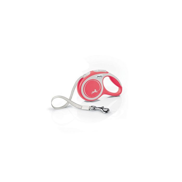 Flexi Povodac Comfort XS Traka Crveni 3m