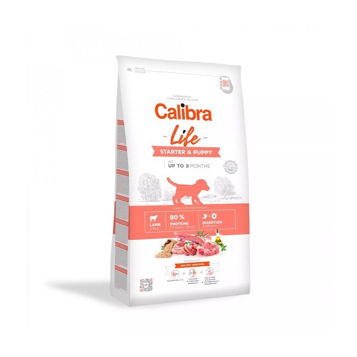Calibra Dog Life Starter & Puppy Jagnjetina 750g