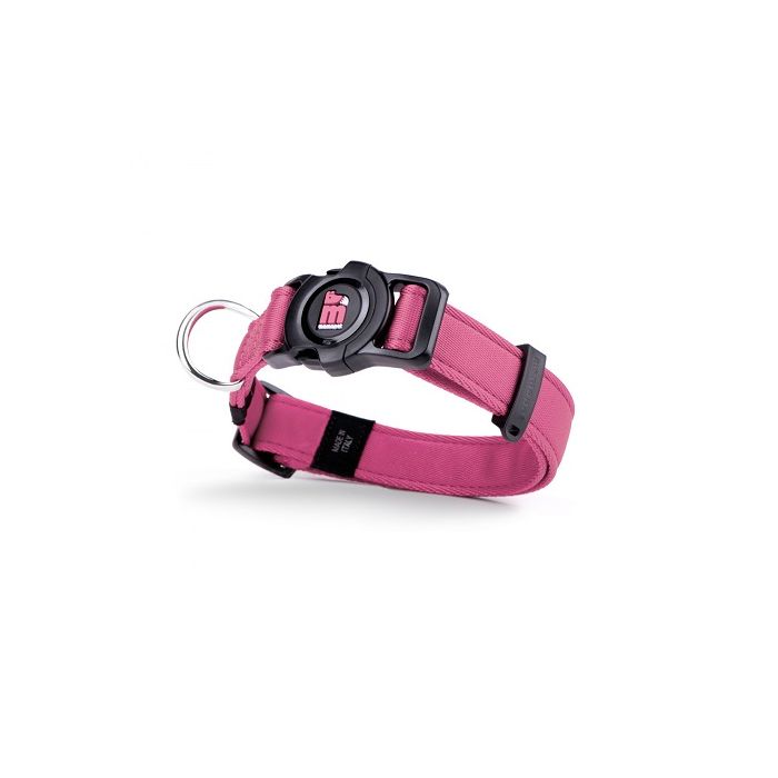 MyFamily Memopet Pink Podesiva Ogrlica Od Poliestera Sa Memorijom 2,8cm / 55-75cm