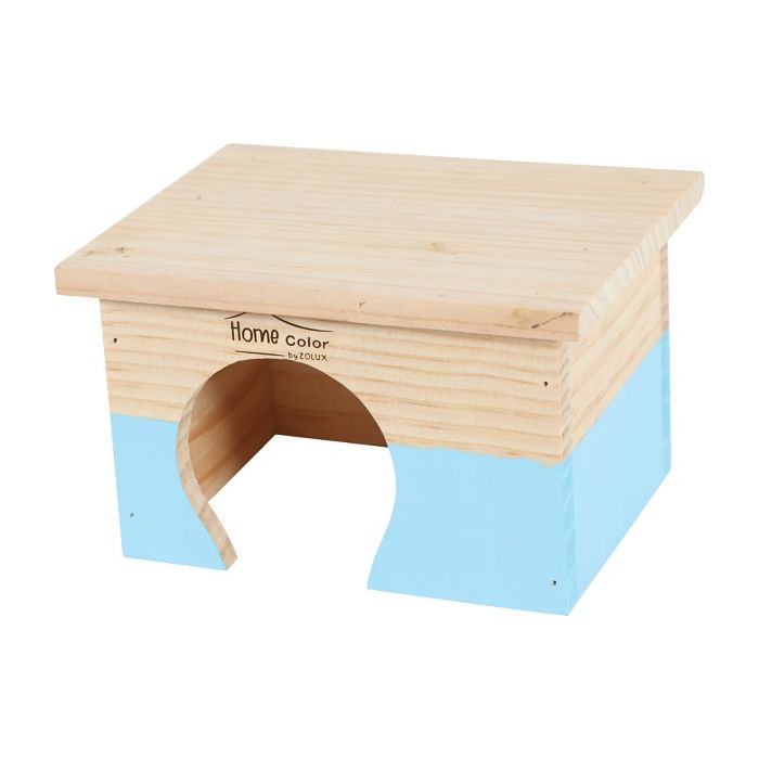 209761 Zolux Drvena Kućica Za Glodare S Plava 18x14x11cm