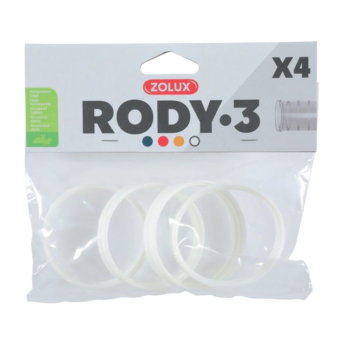 206030 Zolux Rody3 Spojnica Za Cevi U Kavezu Bela 4 kom.