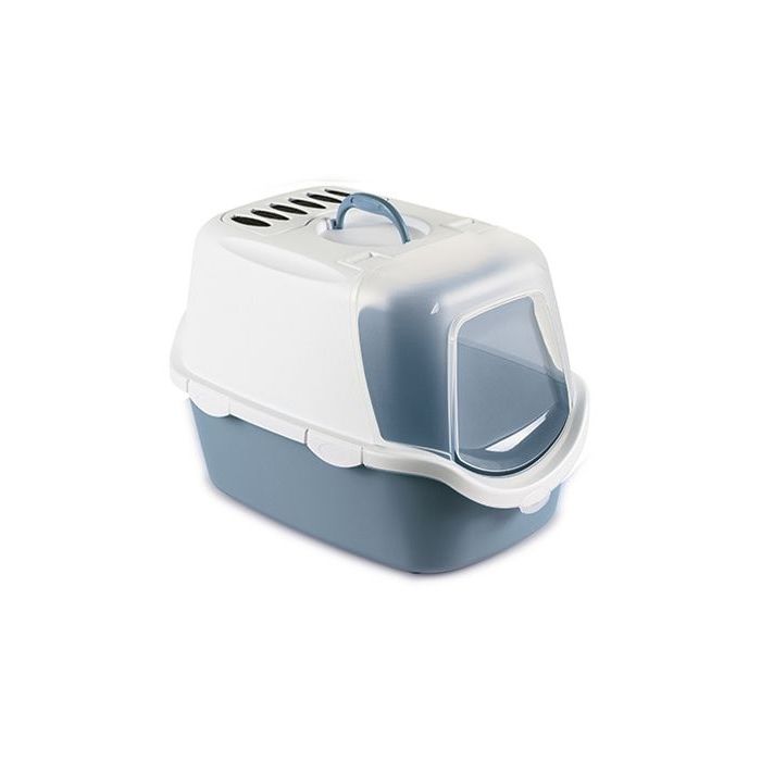 590002BAC Stefanplast Toalet Za Mačke Cathy Easy Clean Plavi 56x40x40cm