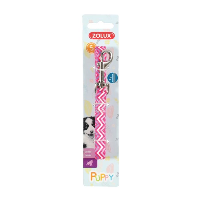 466745ROS Zolux Povodac Puppy Pixie Roze 13mm / 1,2m