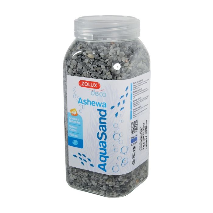 346145 Zolux Podloga Aquasand Ashewa Siva 750ml