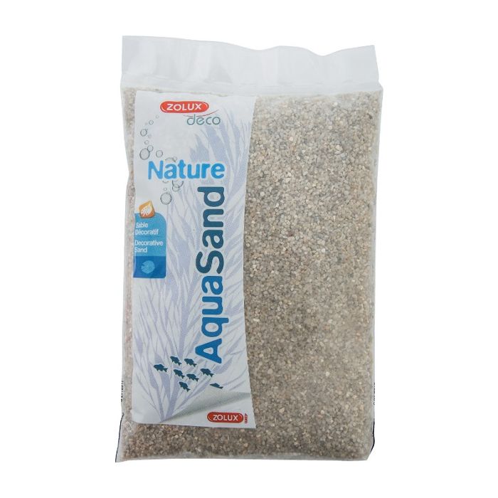 346402 Zolux Podloga Aquasand Nature Kvarc Medio 1kg