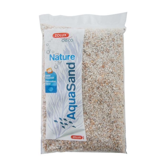 346404 Zolux Podloga Aquasand Nature Beli Kvarc 1kg