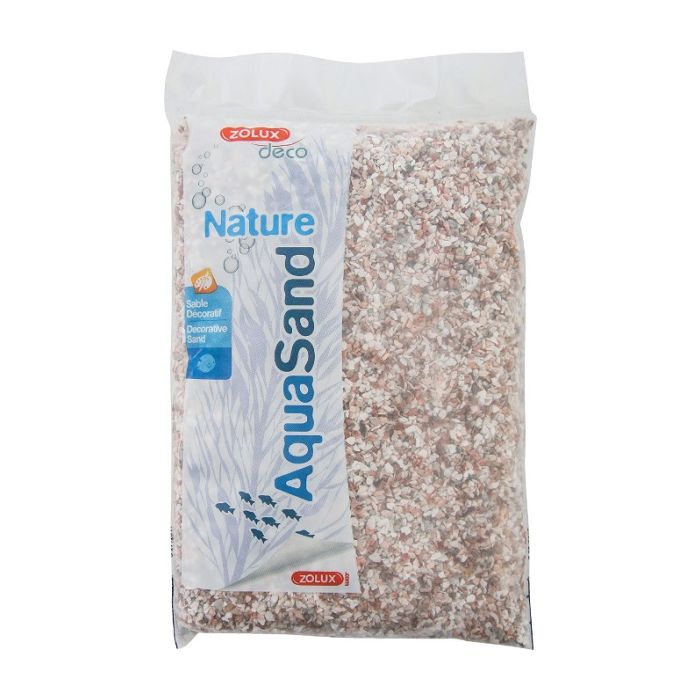 346410 Zolux Podloga Aquasand Nature Pink Kristobalit 1kg