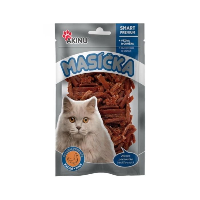 Akinu Sušeno Meso za Mačke Pačetina 50g