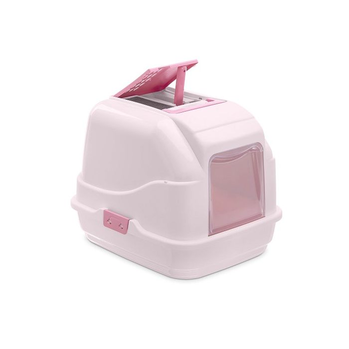 Imac Easy Cat Toalet Za Mačke Roze 50x40x40cm