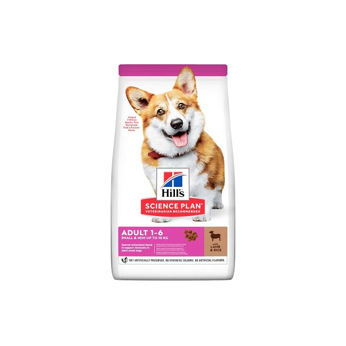 Hill's Adult Small & Mini Jagnjetina i Pirinač 6kg