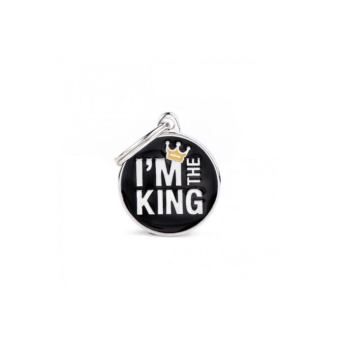 MyFamily Charms Medium Privezak Za Graviranje I Am The King