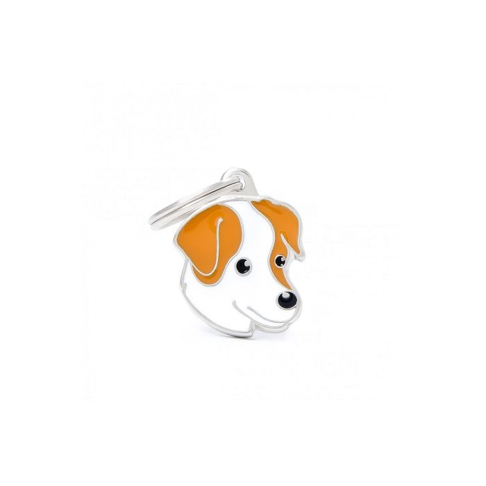 MyFamily Friends Privezak Za Graviranje Jack Russell Belo - Braon