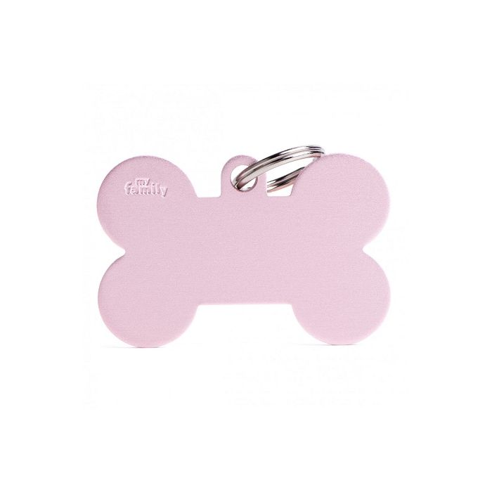 MyFamily Basic Privezak Za Graviranje XL Pink Koska Aluminijum