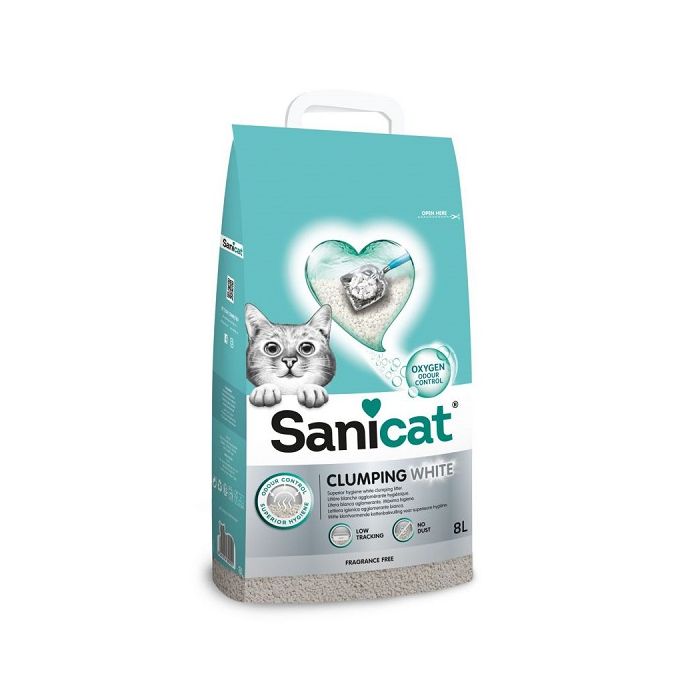 Sanicat Posip Clumping White 8L