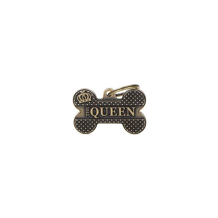 MyFamily Bronx Privezak Velika Koska The Queen Engleski Mesing 38x24mm