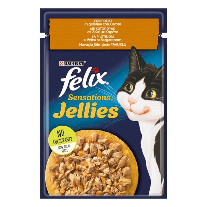 Felix Sensations Piletina i Šargarepa u Želeu 85g