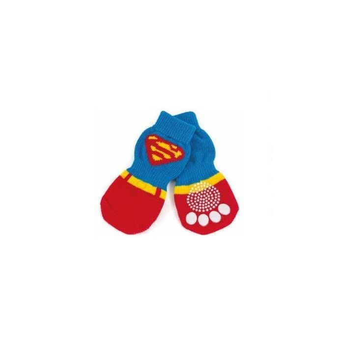 Leopet Čarape za Pse Supermen S 3x7,5cm / 4 kom.