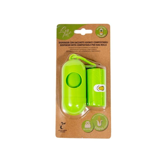 Leopet Dispenzer za Kesice za Izmet sa Dve Rolne 10x4cm