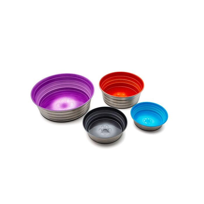 Leopet Glossy Neklizajuća Inox Činija Obojena Iznutra 1650ml