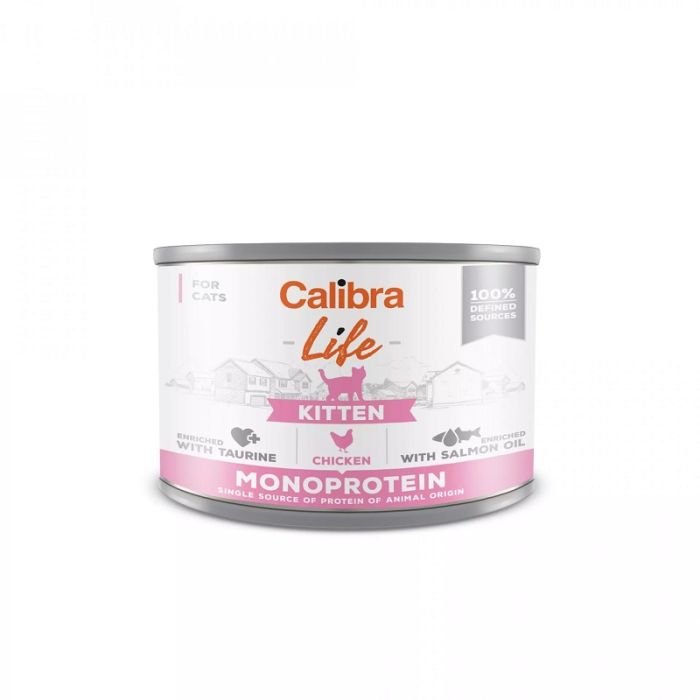 Calibra Cat Life Kitten Piletina Konzerva 200g