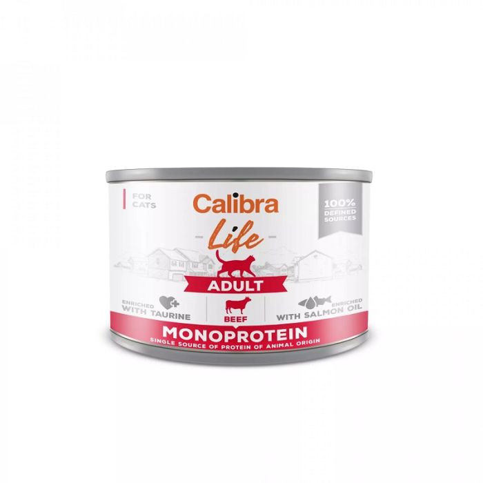 Calibra Cat Life Adult Govedina Konzerva 200g