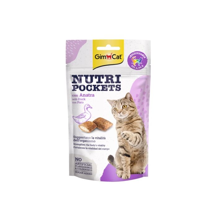 GimCat Nutri Pockets Pačetina 60g
