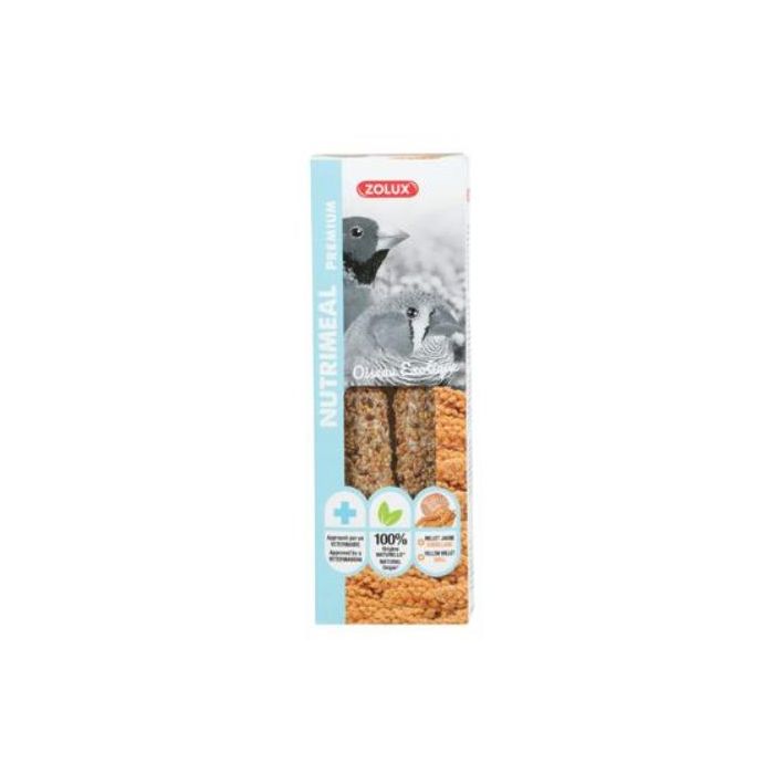 137127 Zolux Nutrimeal Štapići Sa Žutim Prosom Za Egzote 110g