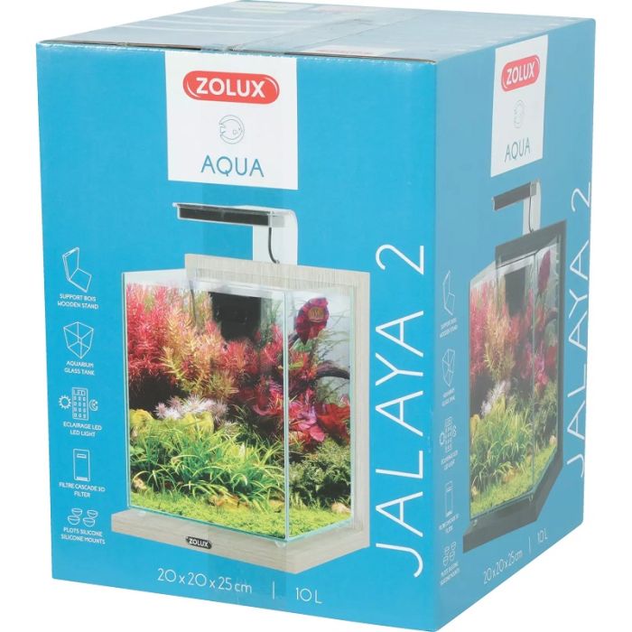 307223 Zolux Jalaya 2 Akvarijum Svetli Hrast 10L / 20x20x25cm