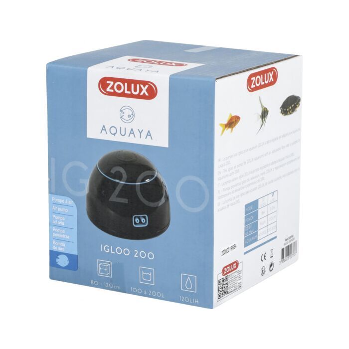 320753 Iglo 200 Vazdušna Pumpa Crna