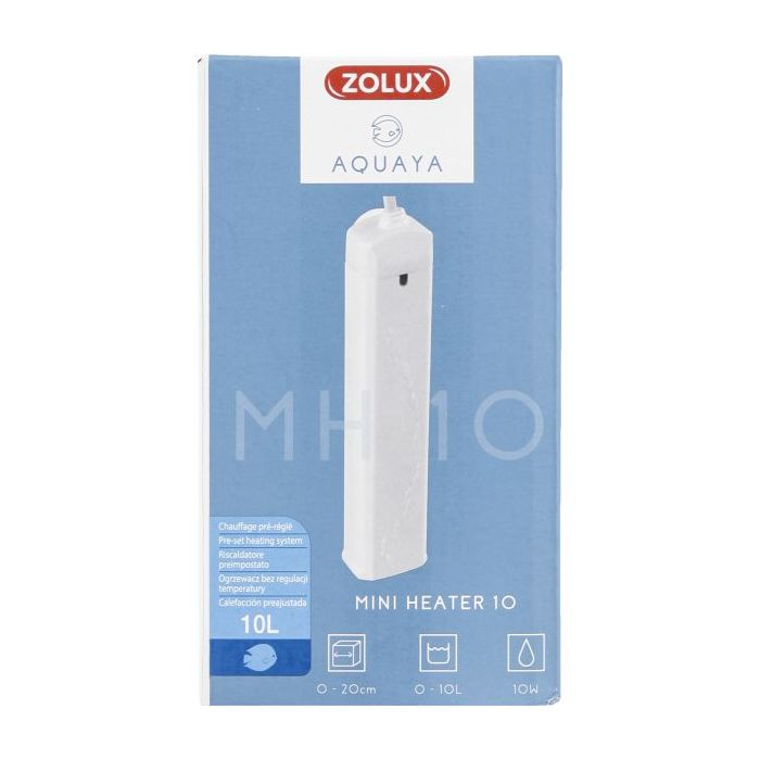 336140 Zolux Mini Grejač Za Akvarijume 10l Beli