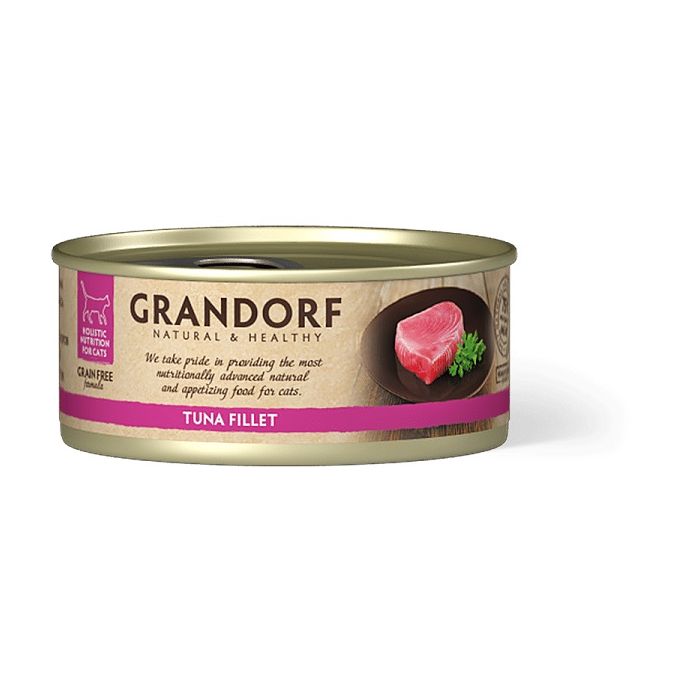 Grandorf Cat Grain Free Konzerva Fileti Tune 70g