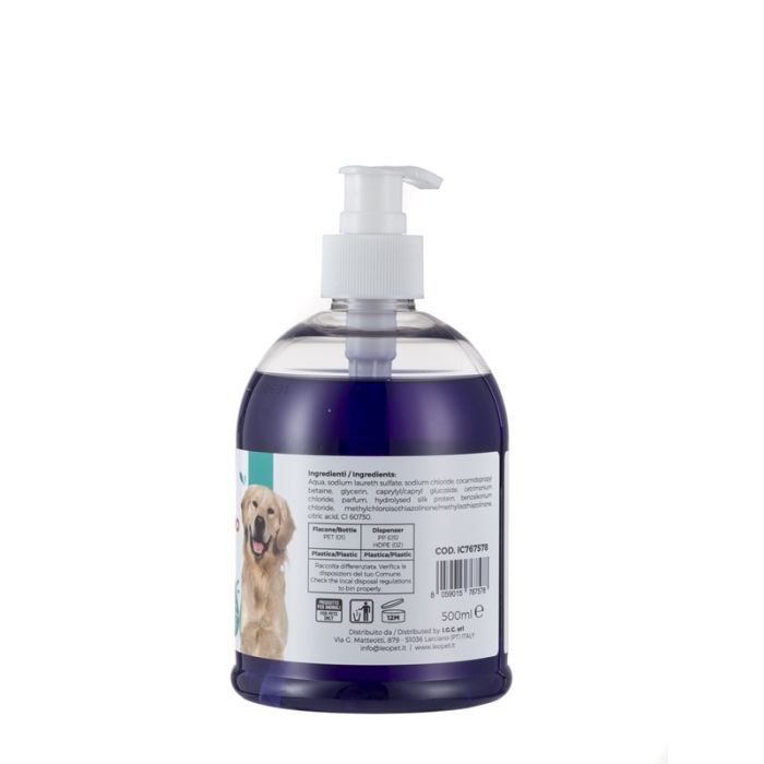 Leopet Šampon Za Pse Sa Svetlom Dlakom Protein Svile  500ml