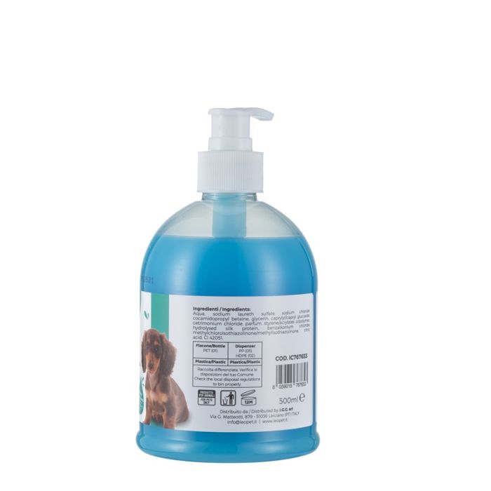Leopet Šampon Za Štence Sa Kamilicom, Proteinom Svile i Lana 500ml