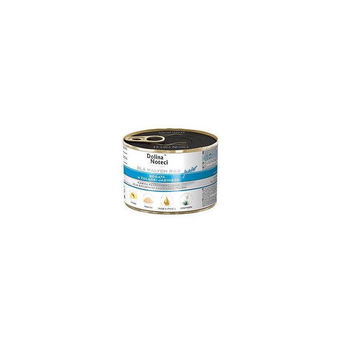 Dolina Noteci Premium Dog Junior Male Rase sa Jagnjećim Iznutricama 185g